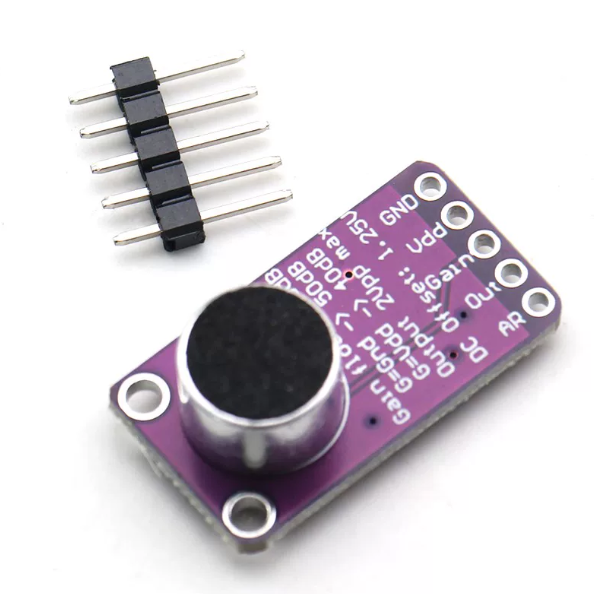 MAX9814 Electret Microphone Amplifier